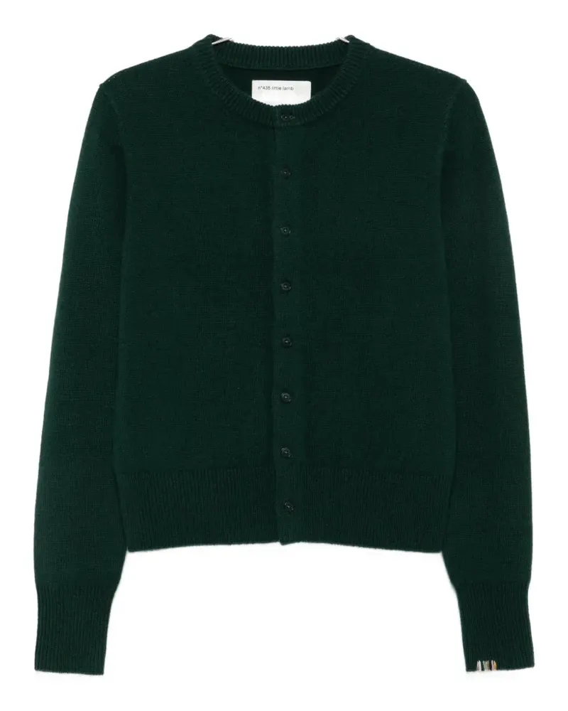 extreme cashmere Little Lamb Cardigan - Grün Grün