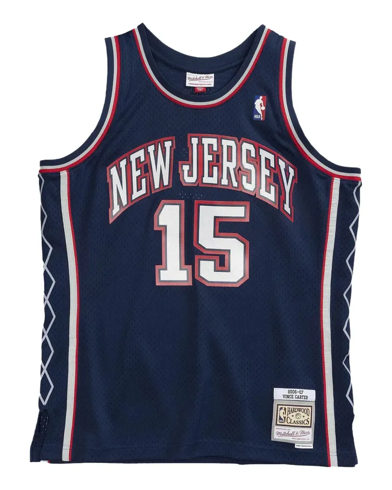 Mitchell & Ness x NBA NJ Nets 06 Vince Carter Swingman Tanktop - Blau Blau