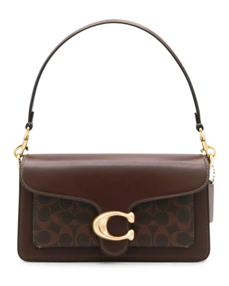 Coach Tabby 26 logo-plaque shoulder bag - Braun Braun