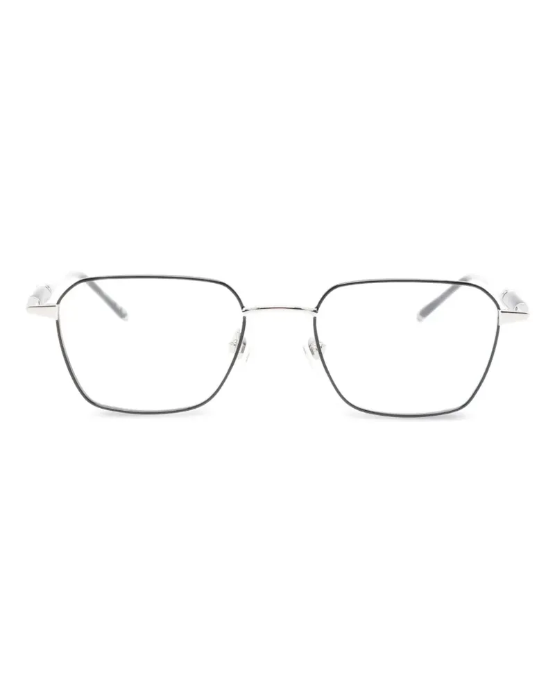 Montblanc Brille mit eckigem Gestell - Schwarz Schwarz