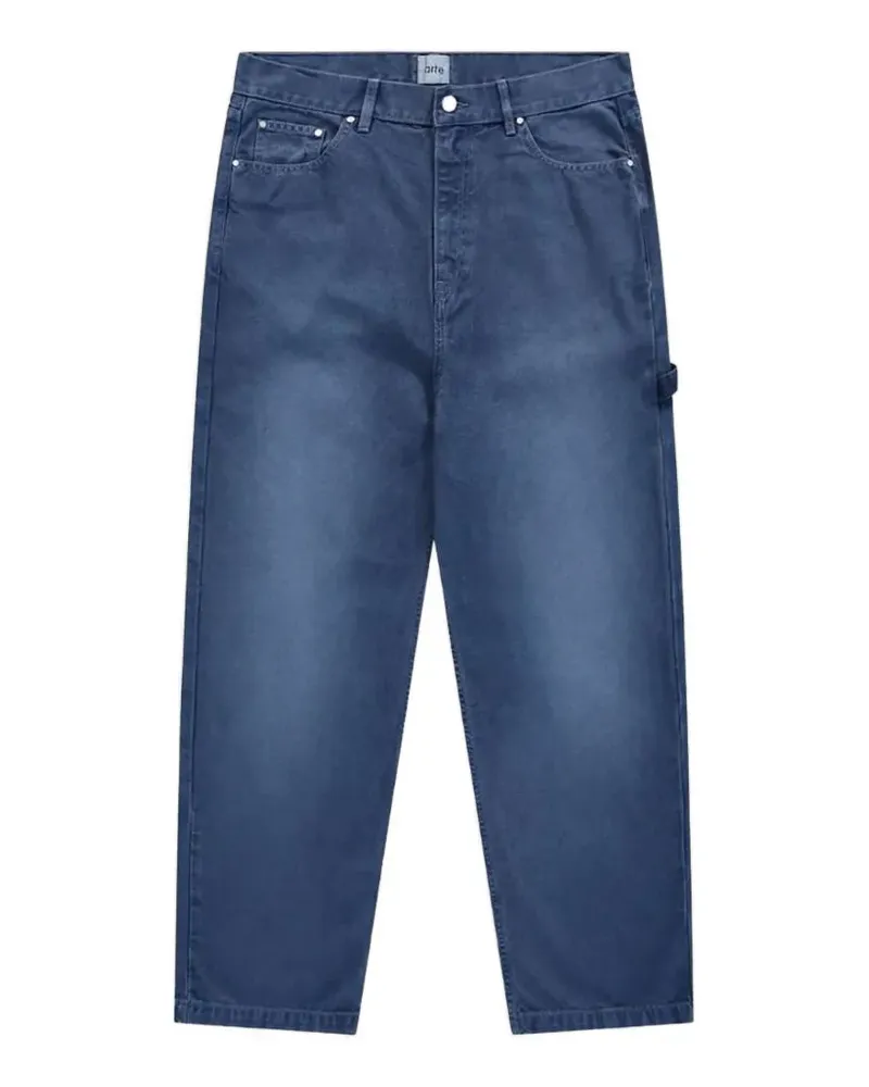 Arte Antwerp washed workwear trousers - Blau Blau