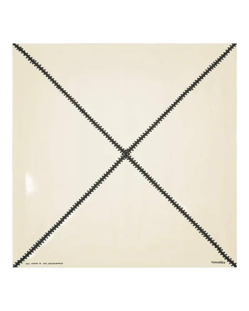 Nanushka silk scarf - Nude Nude