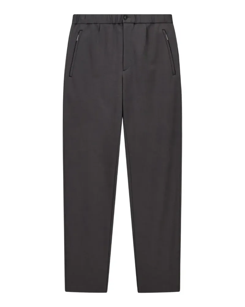 Emporio Armani Gerade Hose mit elastischem Bund - Grau Grau