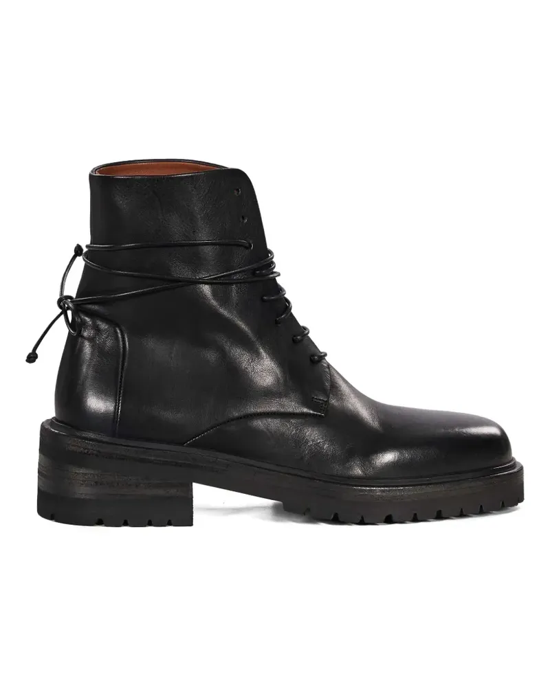 Marsèll Calzone lace-up leather boots - Schwarz Schwarz