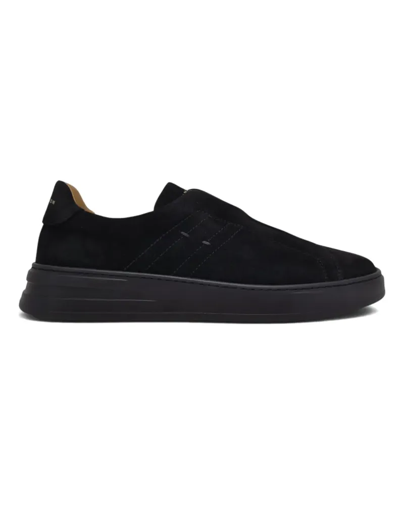 Henderson Devis Sneakers aus Wildleder - Schwarz Schwarz