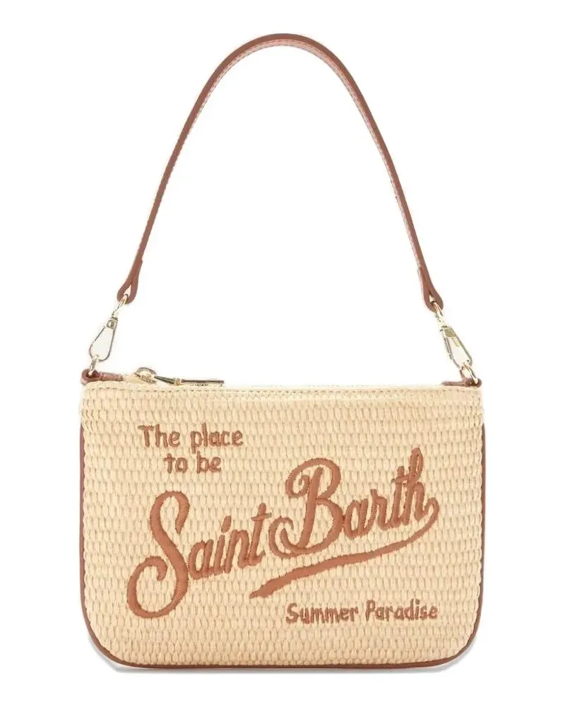 MC2 Saint Barth mini Parisienne shoulder bag - Nude Nude