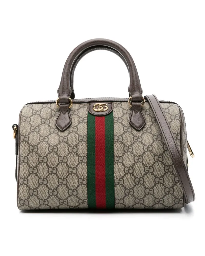 Gucci Mittelgroßer Ophidia Boston Tote Bag - Nude Nude