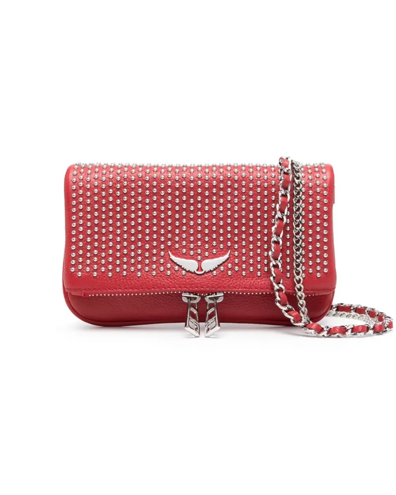 Zadig & Voltaire Rock Nano Clutch Rot