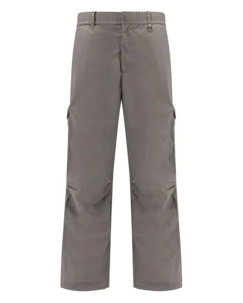 Herno Hose mit geradem Bein - Grau Grau