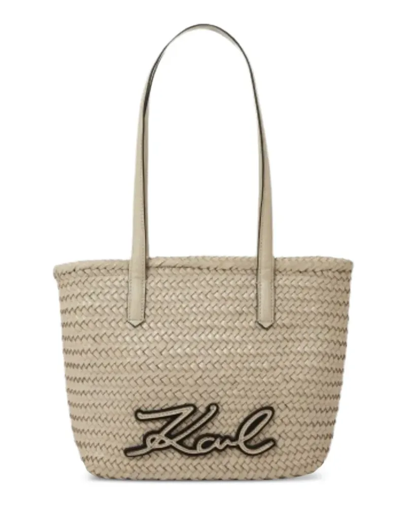 Karl Lagerfeld K/Signature tote bag - Nude Nude