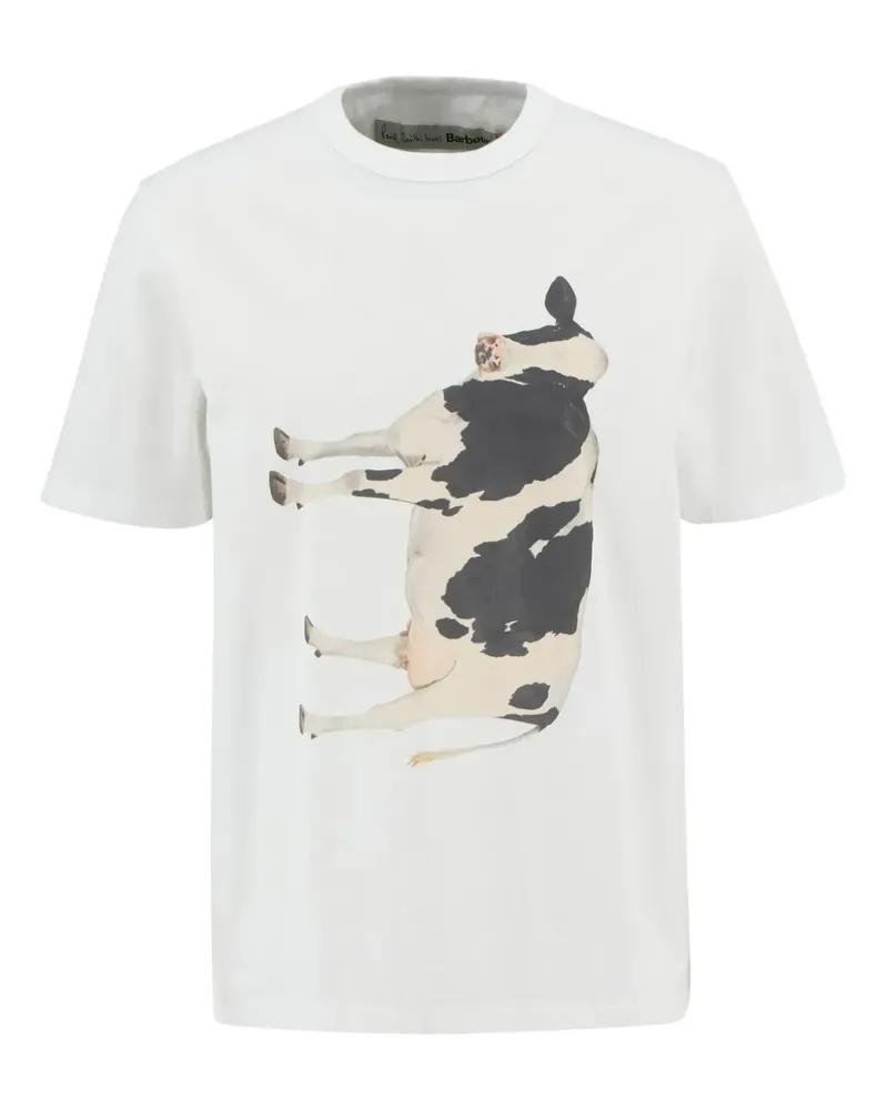 Paul Smith graphic-print crew-neck t-shirt - Weiß Weiß
