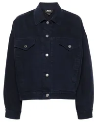 A.P.C. Cally Jacke Blau