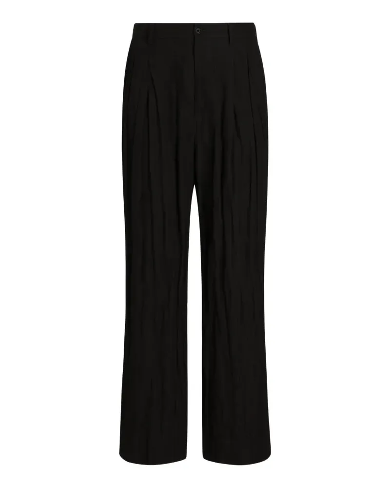 Dolce & Gabbana Klassische Hose - Schwarz Schwarz