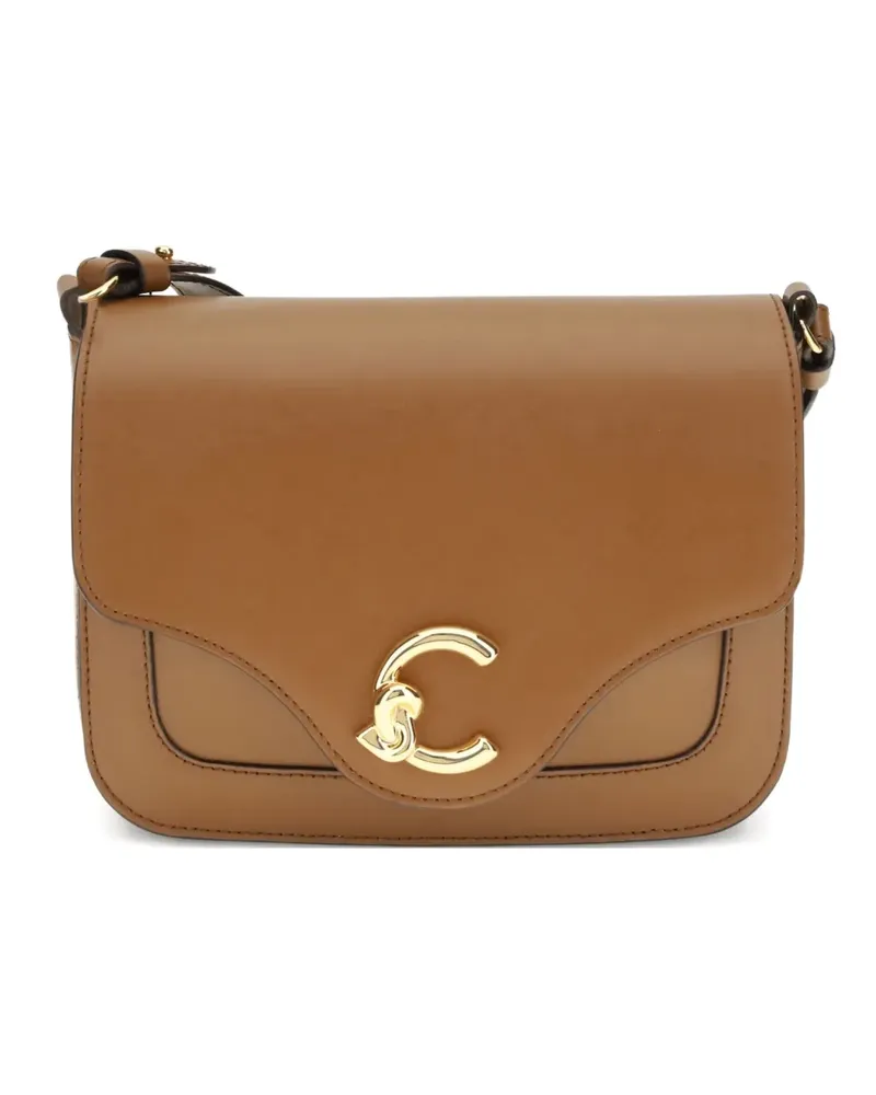 Coccinelle Kleine C-Me Schultertasche - Braun Braun