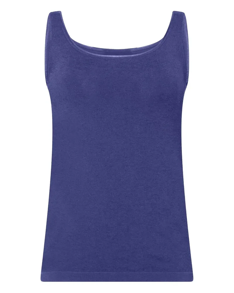 Wolford Trägershirt mit rundem Ausschnitt - Blau Blau