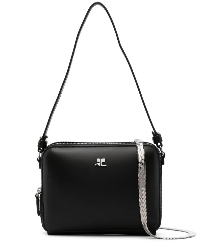 Courrèges Cloud Handtasche - Schwarz Schwarz