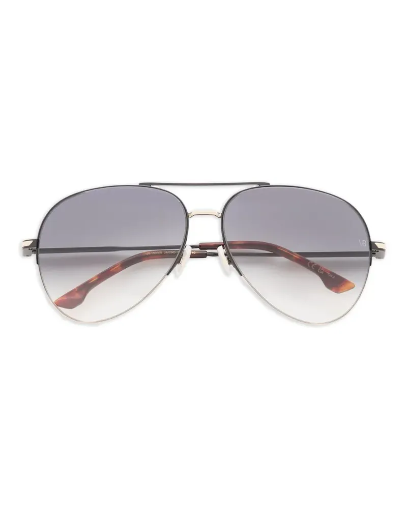 Victoria Beckham pilot frame sunglasses - Schwarz Schwarz