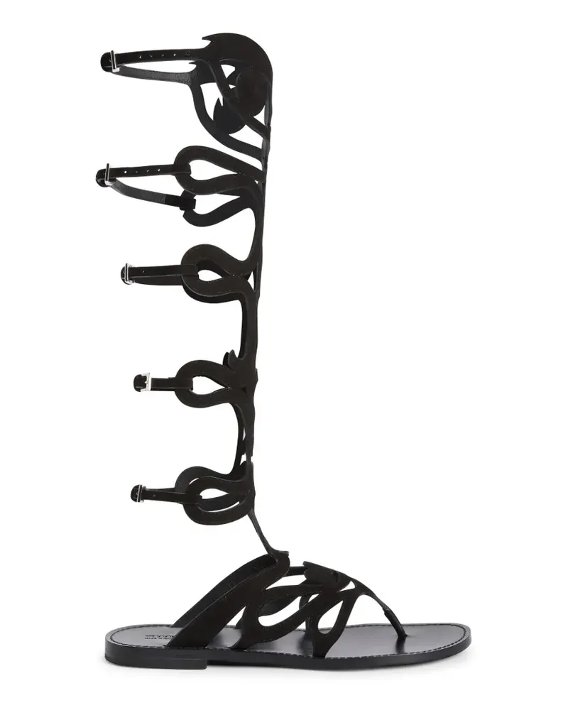 Emilio Pucci low Gladiator sandals - Schwarz Schwarz