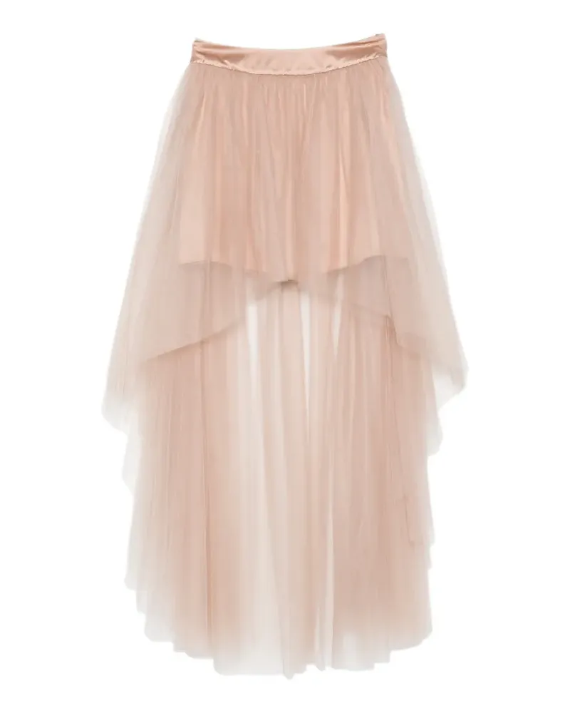 Alberta Ferretti tulle mini skirt - Rosa Rosa