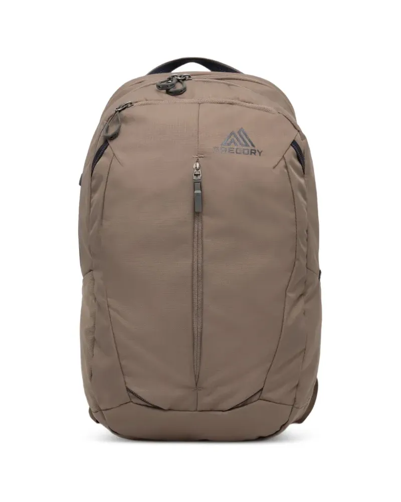 Gregory Retna 25L logo-print zip-fastening backpack - Braun Braun