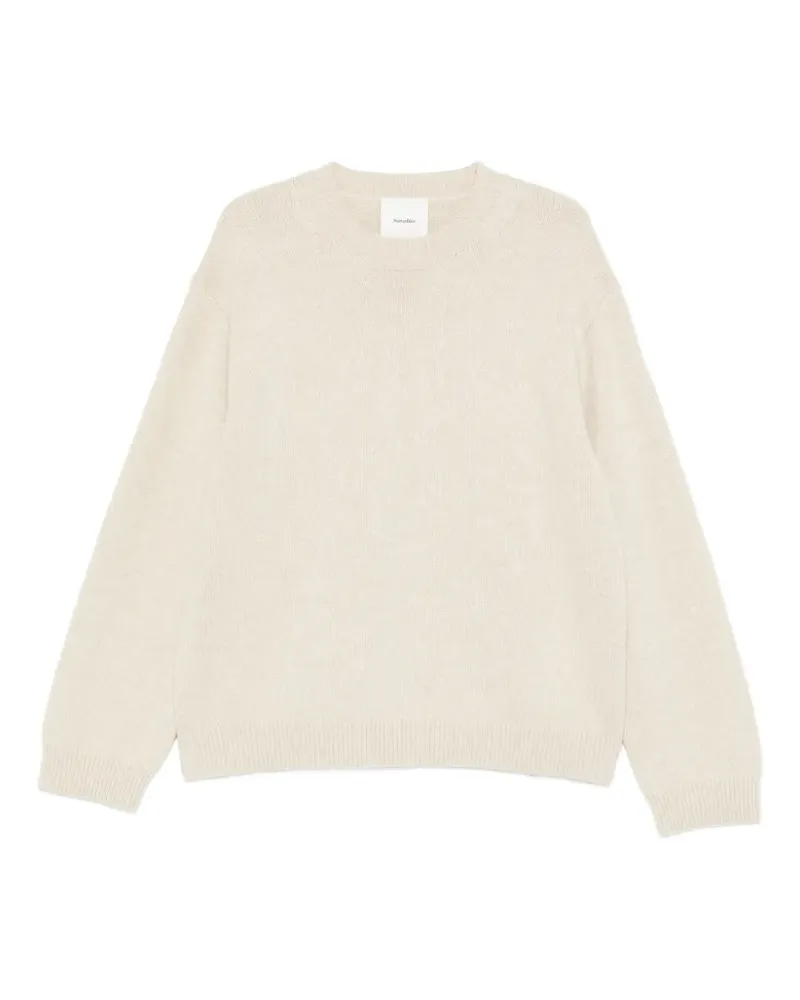 Nanushka Pullover mit Rundhalsausschnitt - Nude Nude