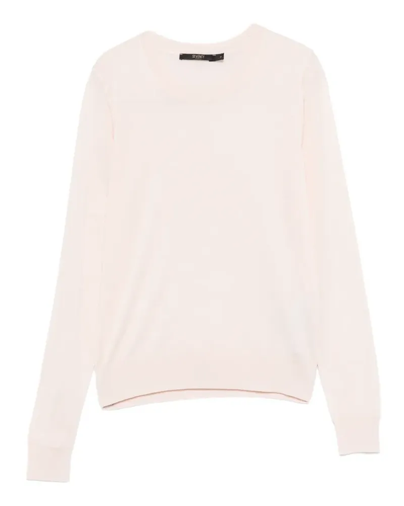 Seventy crew-neck top - Rosa Rosa