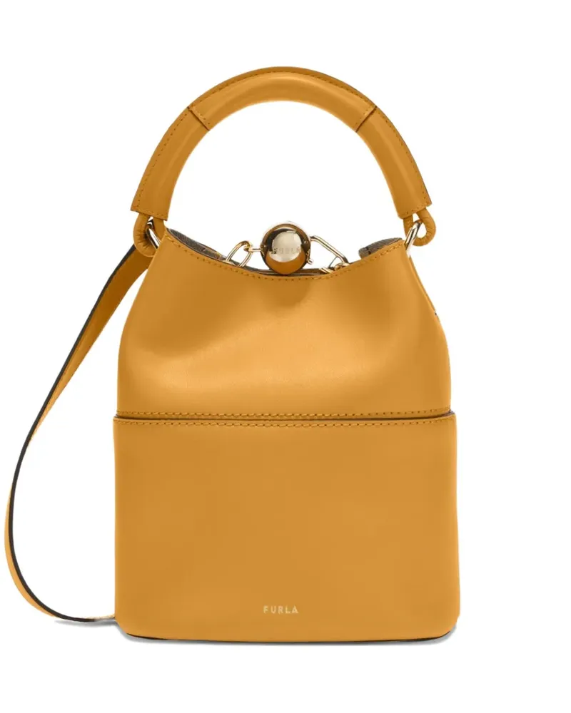 Furla Mini Sfera Beuteltasche - Gelb Gelb