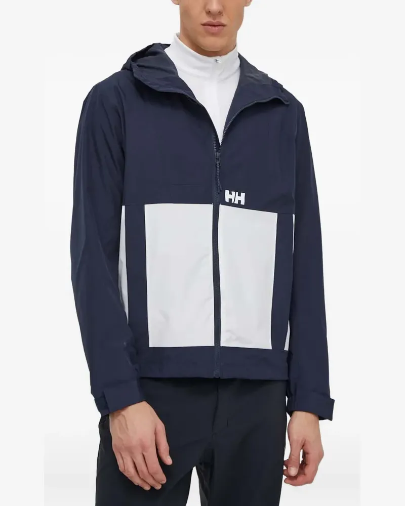 Helly Hansen Sportjacke mit Kapuze - Blau Blau