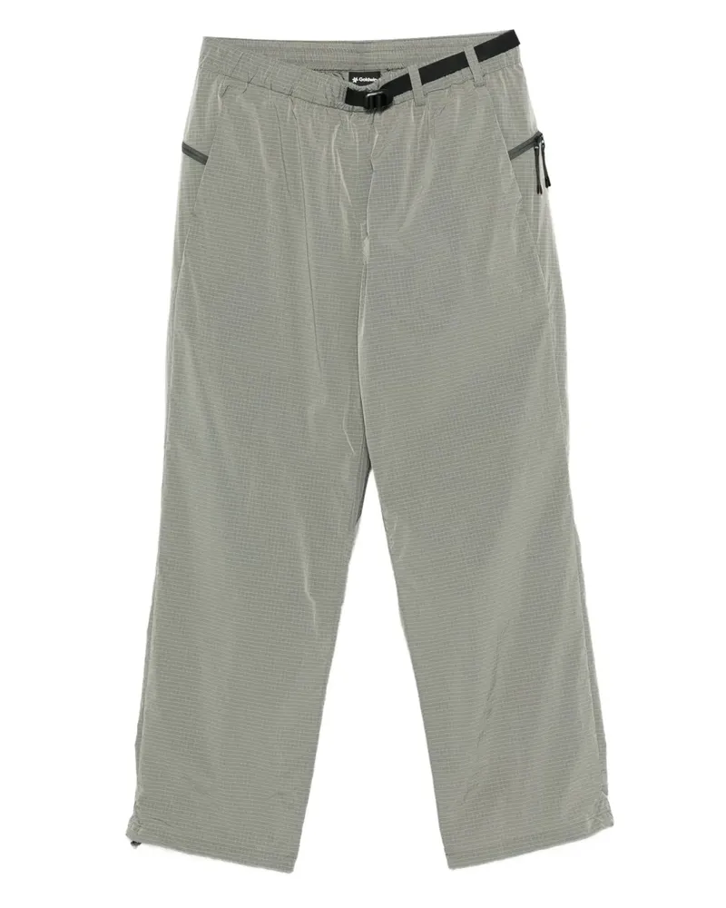 Goldwin Ripstop-Jogginghose mit Gürtel - Grau Grau
