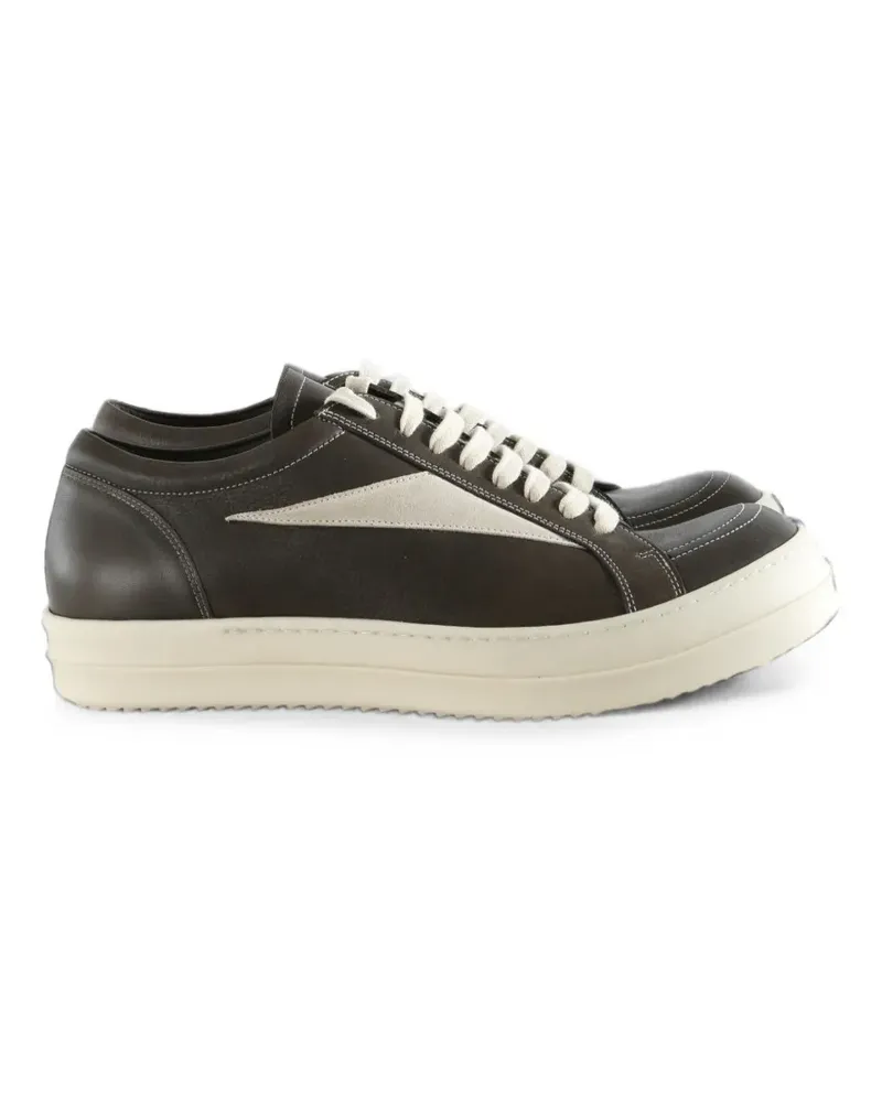 Rick Owens Vintage leather sneakers - Schwarz Schwarz