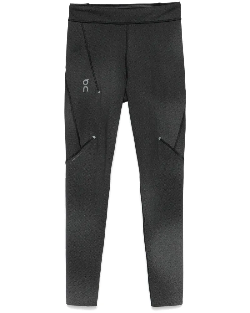 ON Lumos Sport-Leggings - Schwarz Schwarz