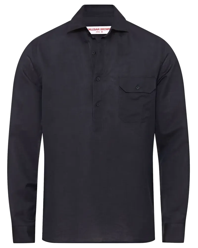 Orlebar Brown Cesare Hemd - Blau Blau