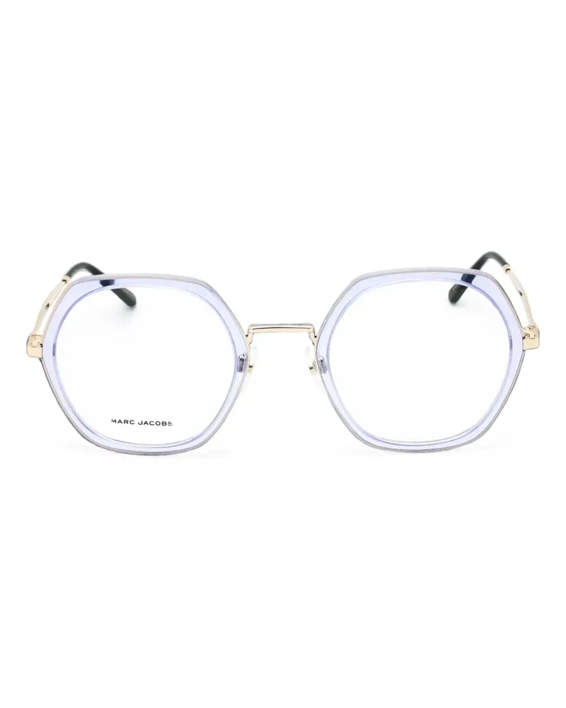 Marc Jacobs geometric-frame glasses - Weiß Weiß