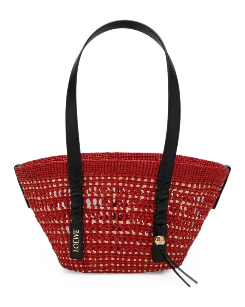 Loewe small braided tote bag - Rot Rot