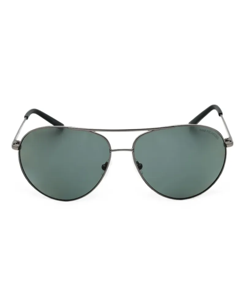 Nike geometric sunglasses - Grau Grau