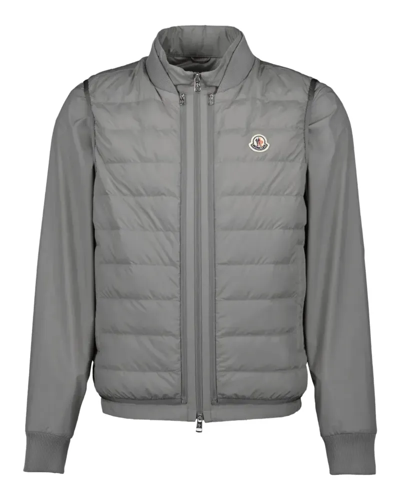Moncler removable vest coat - Grau Grau