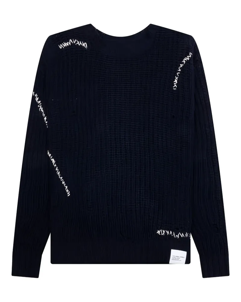 Neighborhood Pullover mit Rundhalsausschnitt - Blau Blau