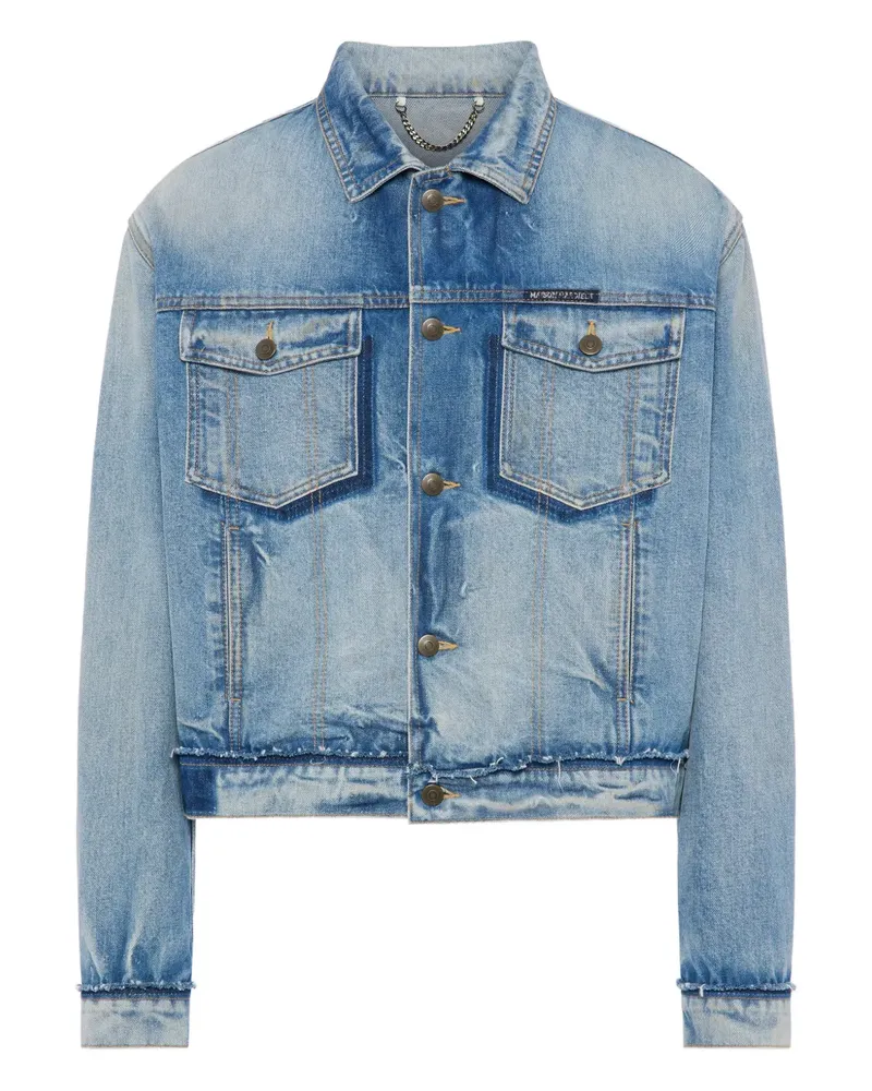Maison Margiela Jacke mit Taschen - Blau Blau