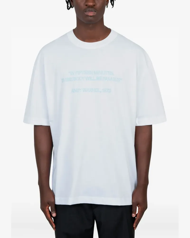 Norse Projects T-Shirt mit grafischem Print - Weiß Weiß