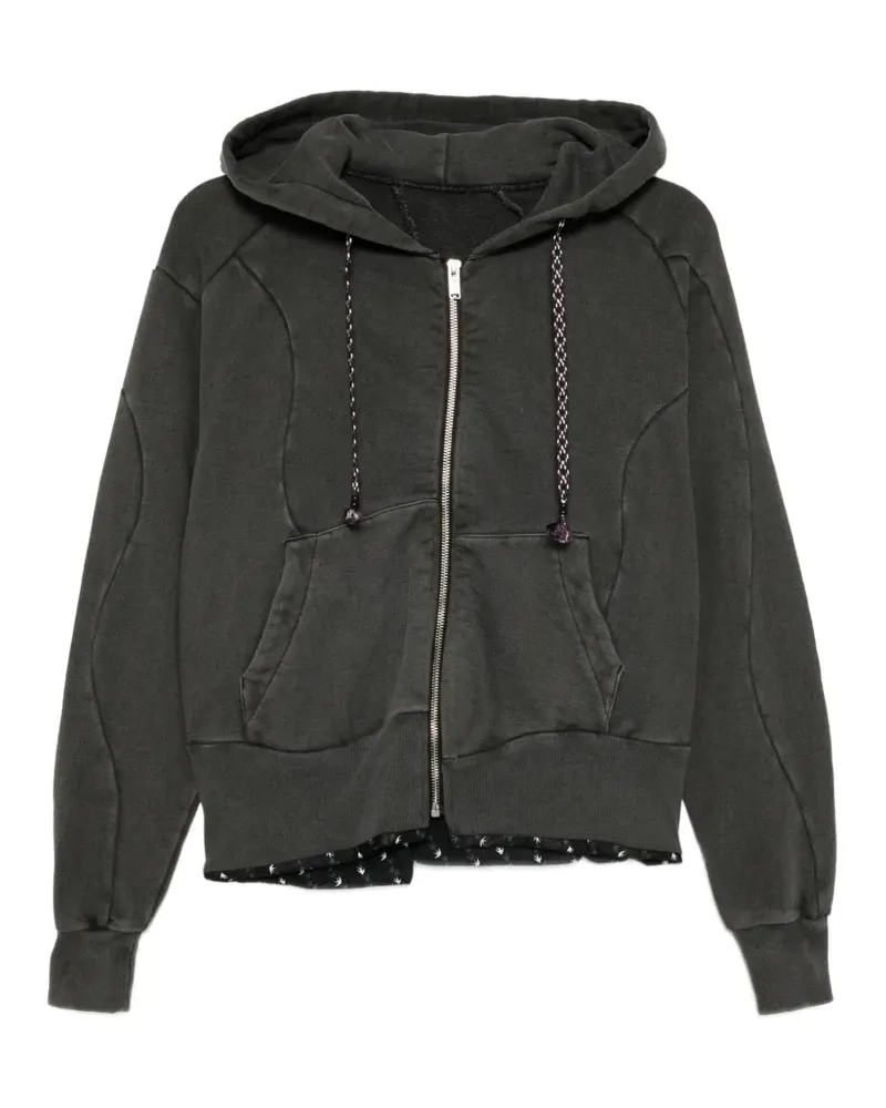 Undercover cotton zipped hoodie - Grau Grau