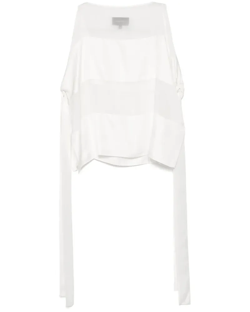 Cynthia Rowley Windswept Bluse - WHITE White