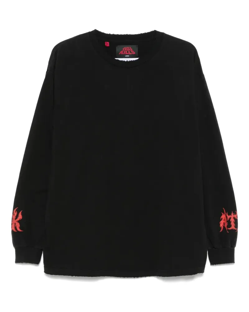 GALLERY DEPT. Klassisches T-Shirt - Schwarz Schwarz