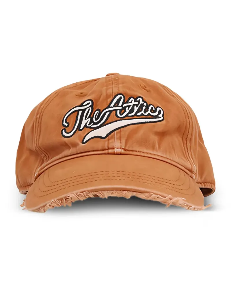 ATTICO Baseballkappe mit Logo-Stickerei - Orange Orange