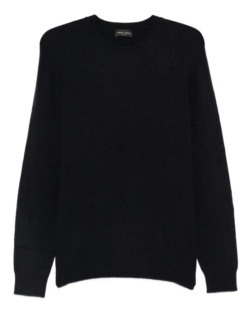 Roberto Collina Pullover mit Rundhalsausschnitt - Blau Blau