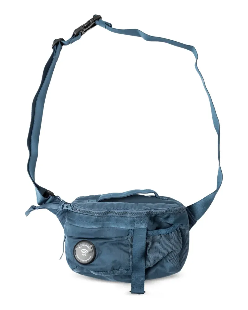C.P. Company Mini B Lens Gürteltasche aus Nylon - Blau Blau