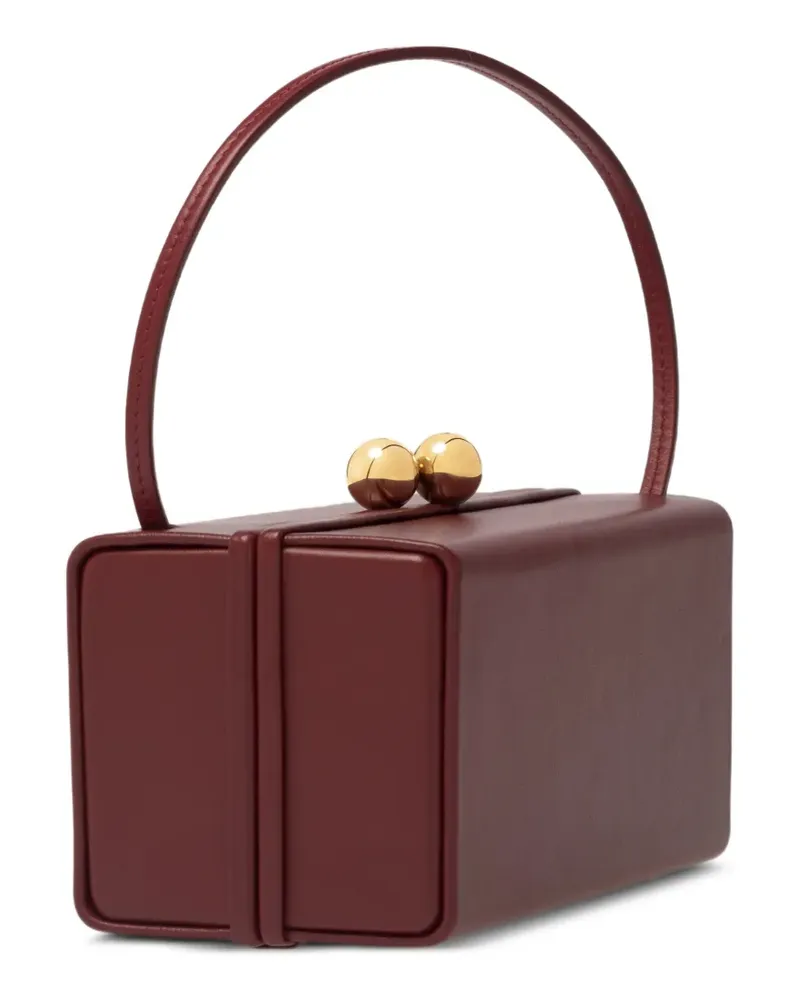 Carolina Herrera New York Mimi Mini-Tasche aus Leder - Rot Rot