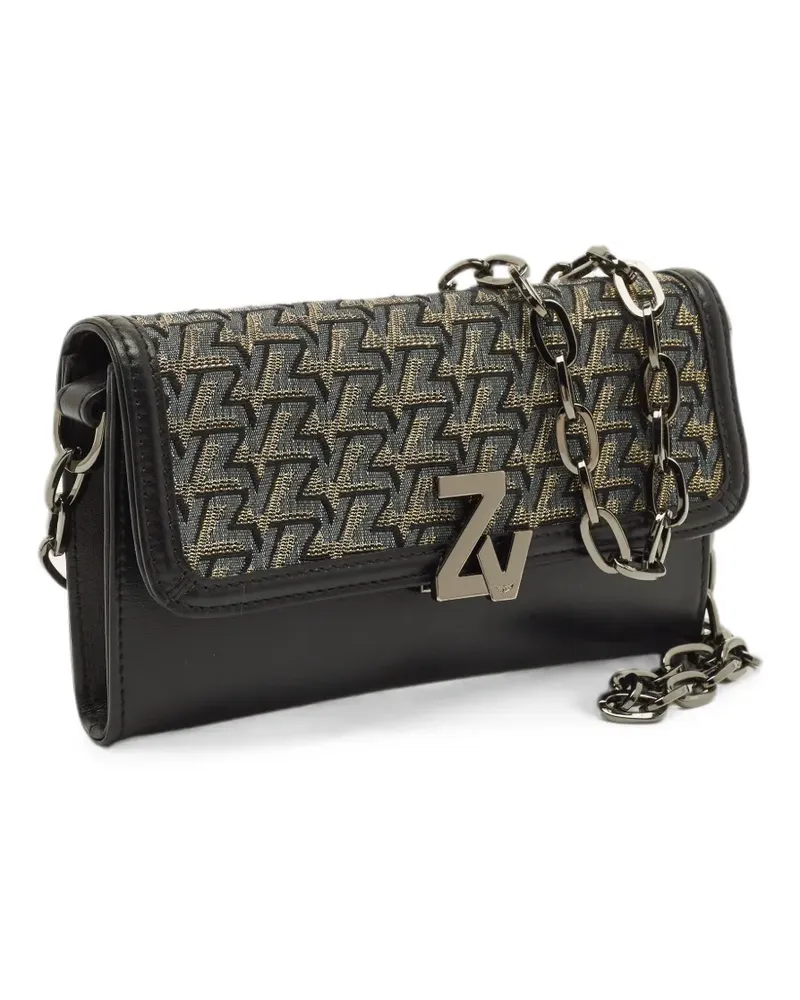 Zadig & Voltaire Le City printed crossbody bag - Schwarz Schwarz