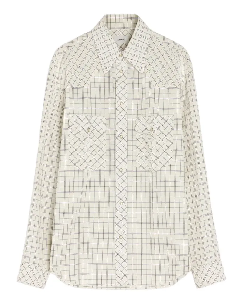 Christophe Lemaire Hemd mit Brusttasche - Nude Nude