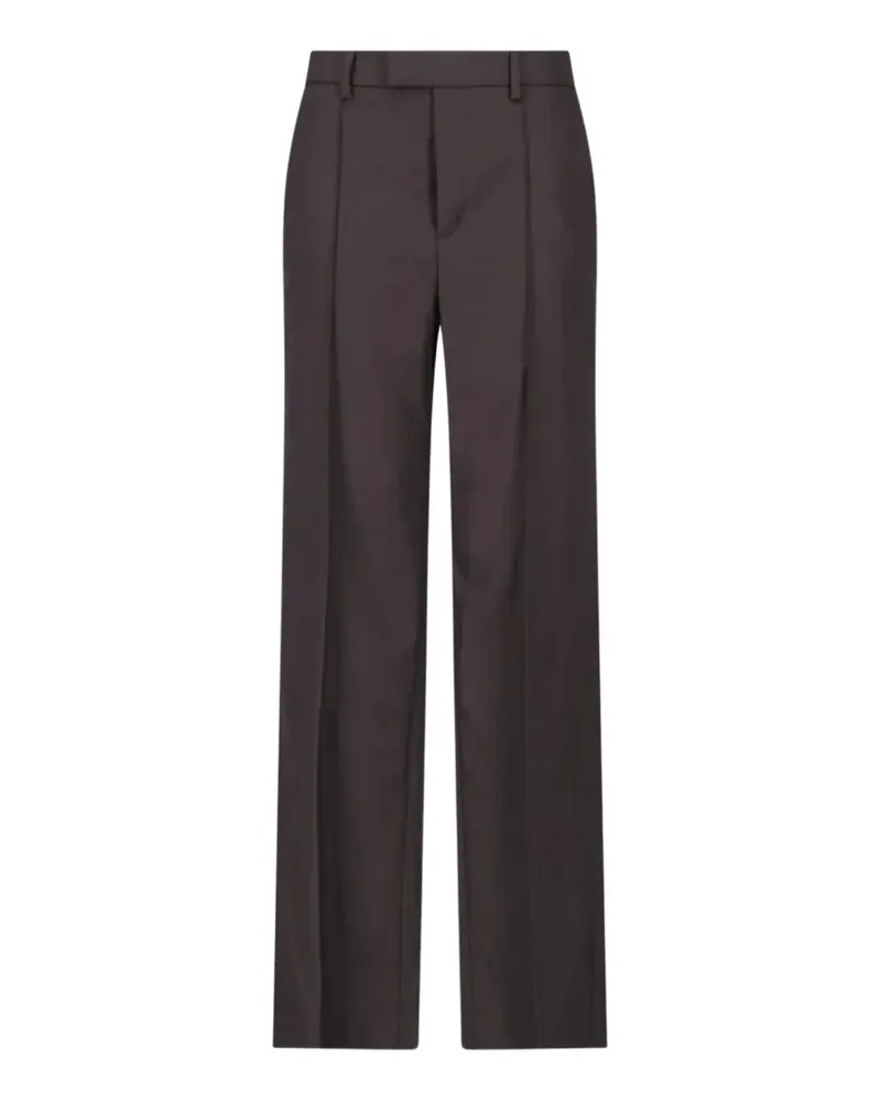 Nili Lotan Hose mit Fischgrätenmuster - Braun Braun
