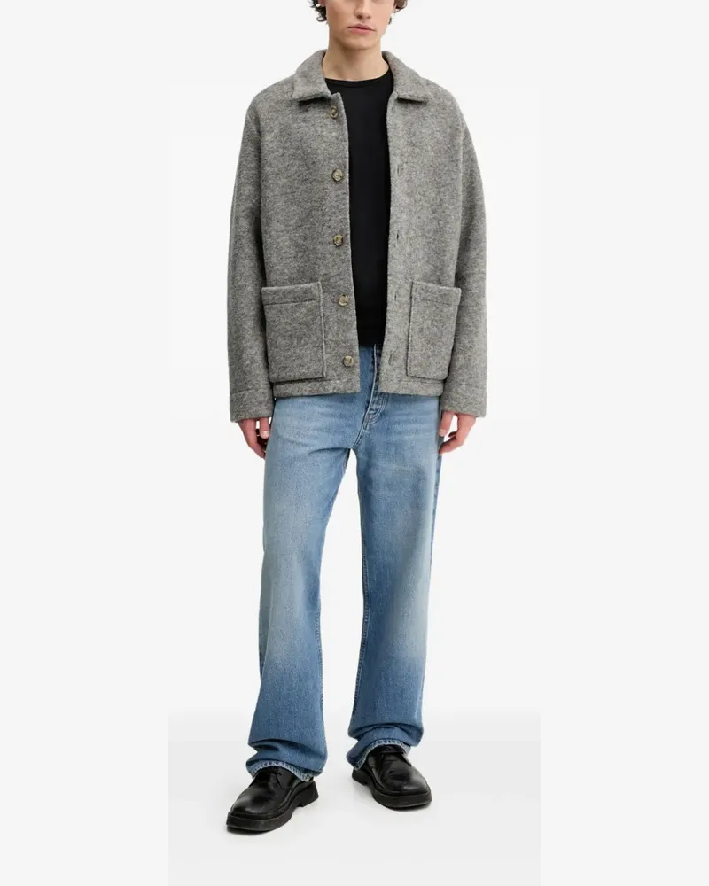 A.P.C. Thais Jacke mit aufgesetzter Tasche - Grau Grau